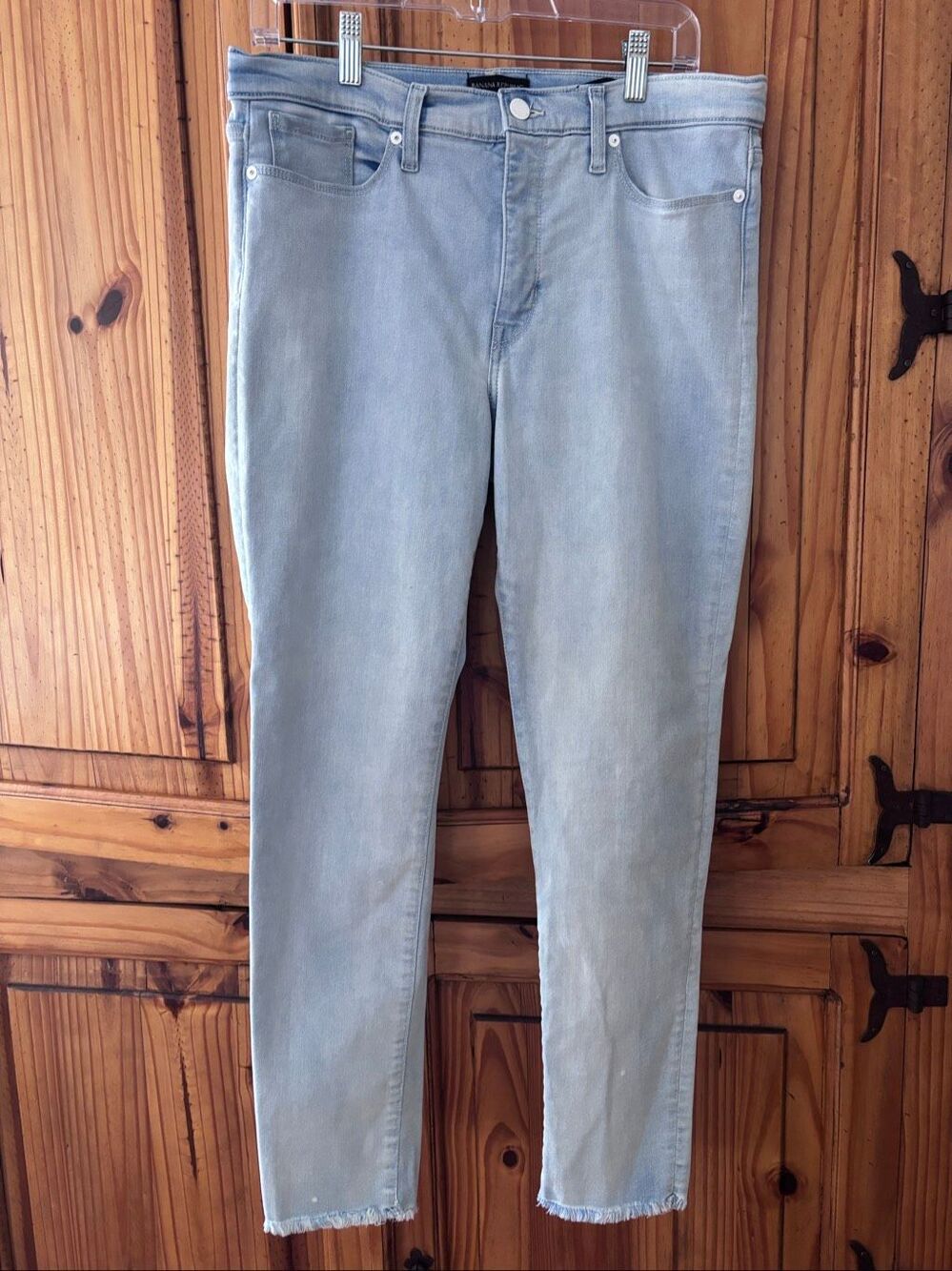 Banana Republic Mid Rise Skinny Jeans